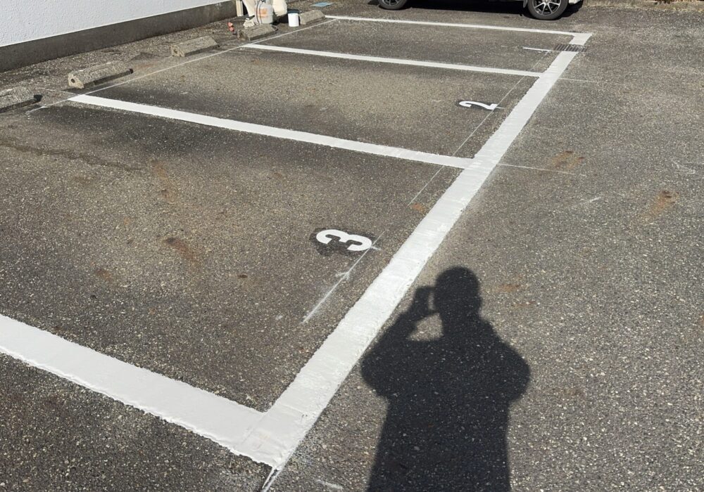 アパート駐車場
